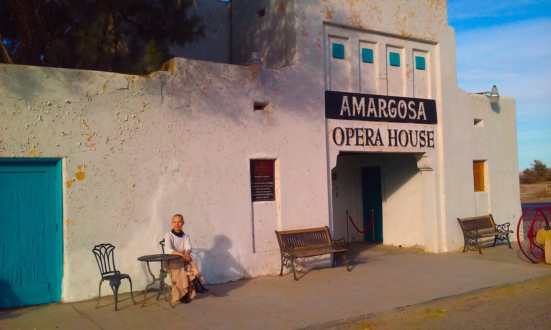 Photo of woman outside opera house provided by Barbara Marangon